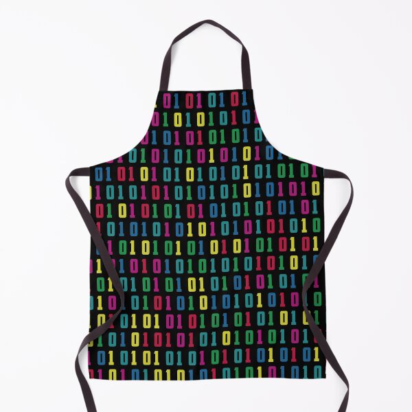 Item preview, Colorful Binary Code Matrix – Creative Programming & Digital Technology Design 3 designed and sold by WordPlayStudio.