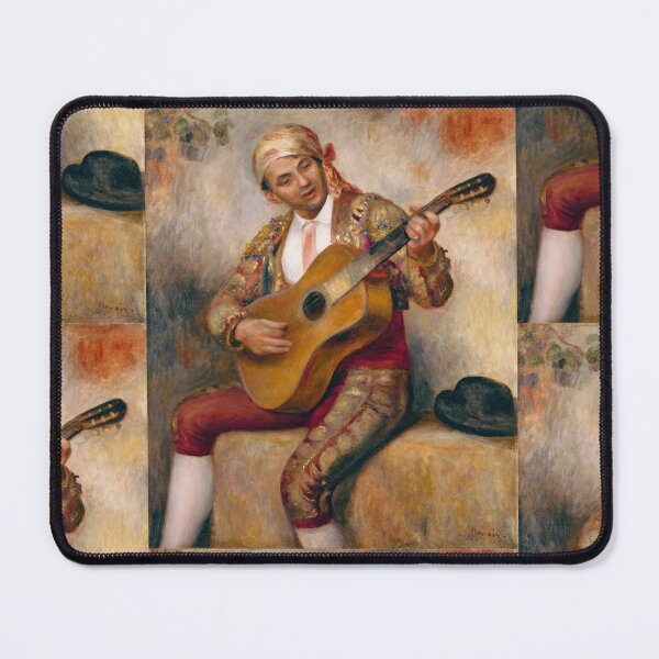 Item preview, The Spanish Guitarist by Pierre-Auguste Renoir: Romantic Impressionist Music Room Art designed and sold by artofuniverse.