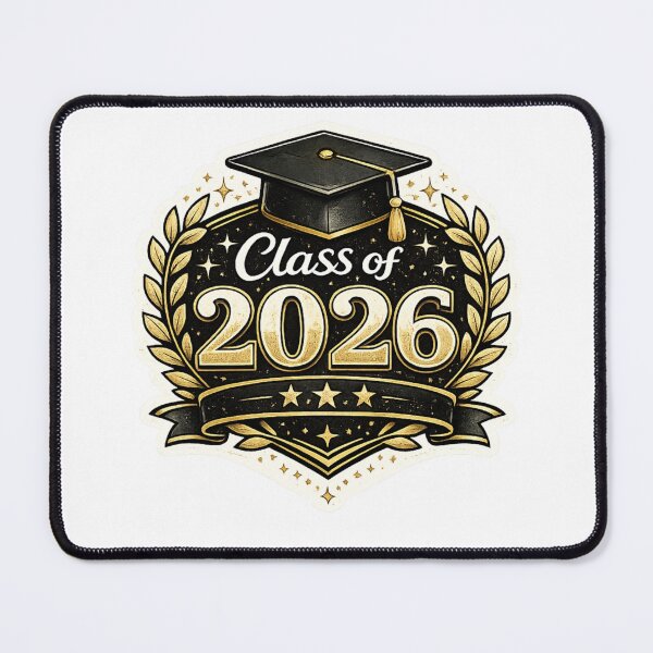 Item preview, Class of 2026 Graduation Cap Gold Senior Design designed and sold by CLOUTKULT.
