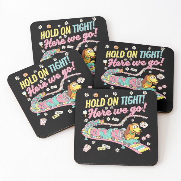 Item preview, Hold on tight here we go cute dog ride graphic art designed and sold by margamPagenberg.