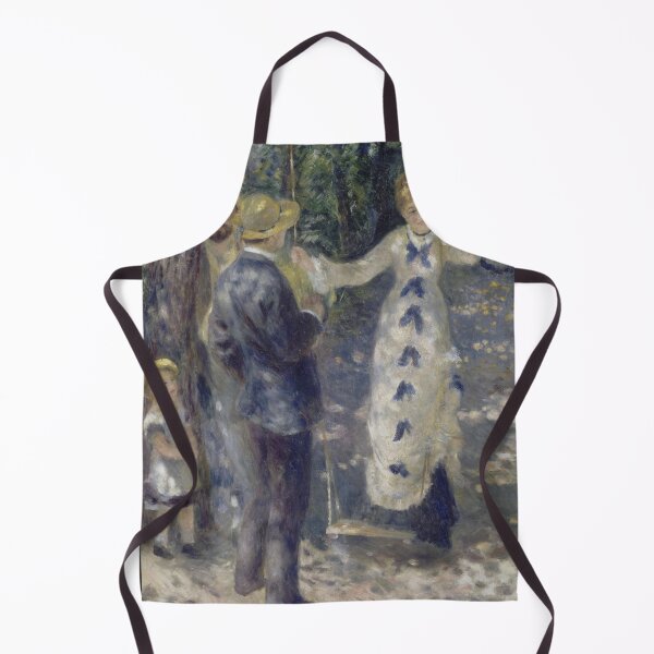 Item preview, The Swing by Pierre-Auguste Renoir: Impressionist Garden Scene Poster designed and sold by artofuniverse.