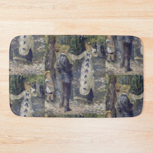Item preview, The Swing by Pierre-Auguste Renoir: Impressionist Garden Scene Poster designed and sold by artofuniverse.