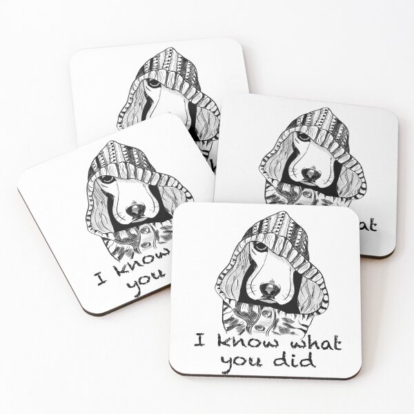 Item preview, I know what you did designed and sold by Maryart8.