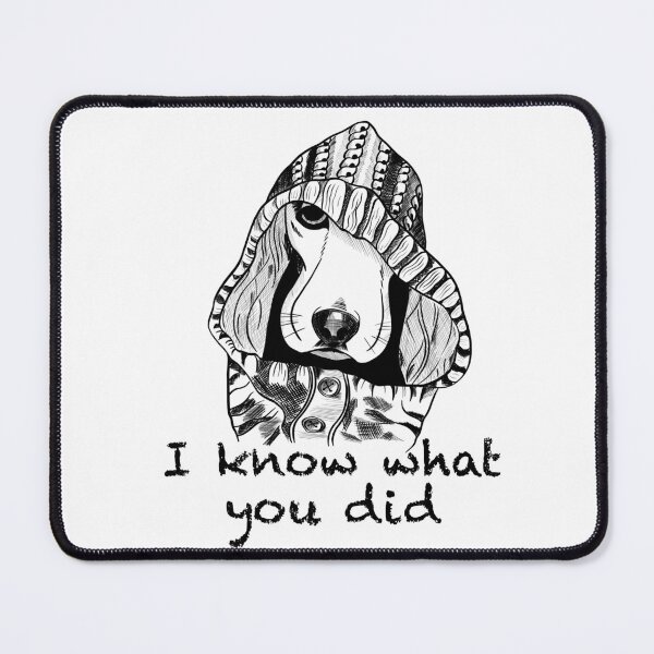 Item preview, I know what you did designed and sold by Maryart8.