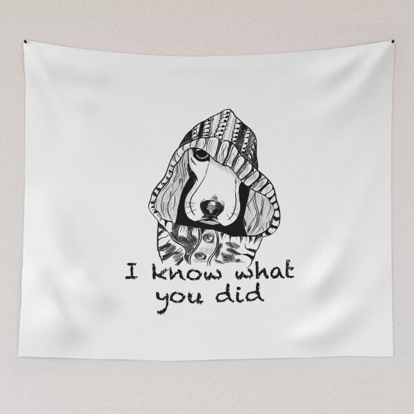 Item preview, I know what you did designed and sold by Maryart8.