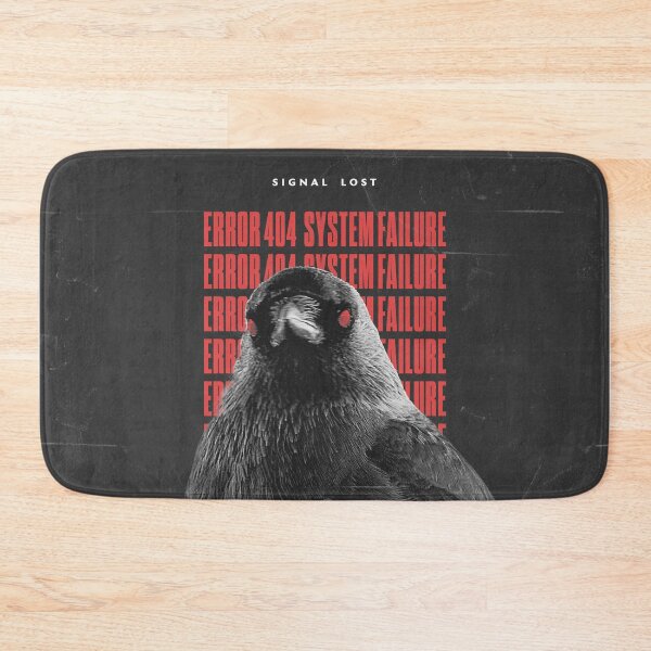 Item preview, Error 404 System Failure Jackdaw designed and sold by WildHugeDot.