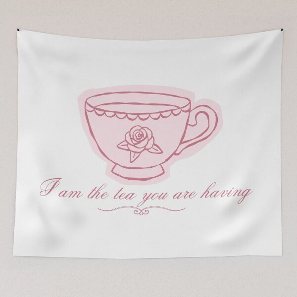 Item preview, I am the tea you are having | Violet Bridgerton | Lord Anderson | Season 4 designed and sold by Sketchbook Studio by Aqsaa.