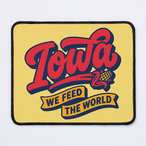 Item preview, Iowa Pride Retro Vintage Baseball Script Tee designed and sold by Cozy-Old-Pub.