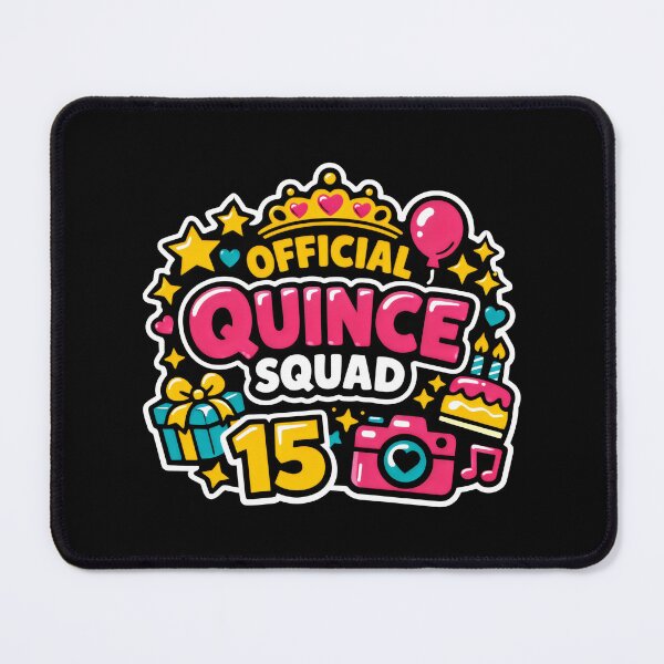 Item preview, Official Quince Squad 15 Birthday Celebration designed and sold by SplashTastic.