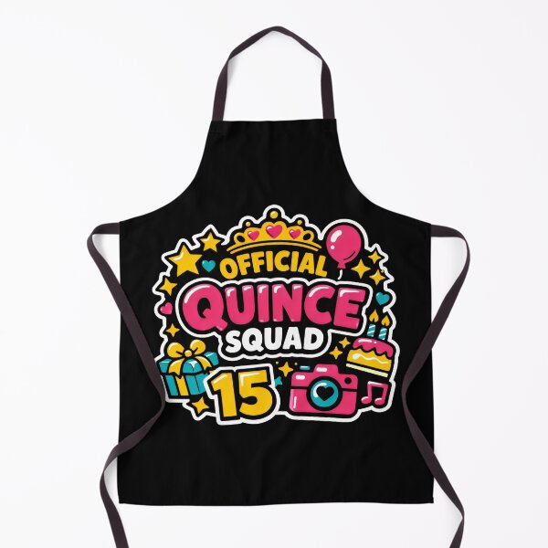 Item preview, Official Quince Squad 15 Birthday Celebration designed and sold by SplashTastic.