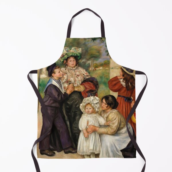 Item preview, The Artists Family by Pierre Auguste Renoir: Impressionist Family Garden Scene designed and sold by artofuniverse.