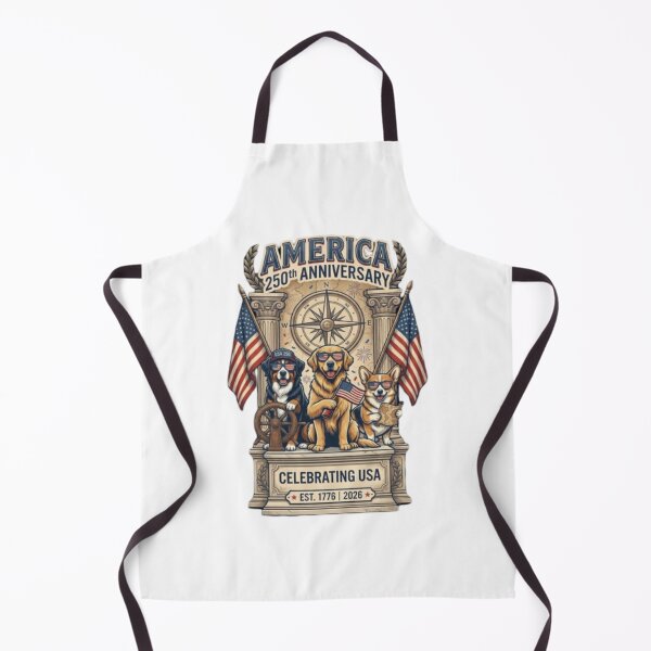 Item preview, USA 250th Anniversary Patriotic Dog Squad designed and sold by BSL-STORE.