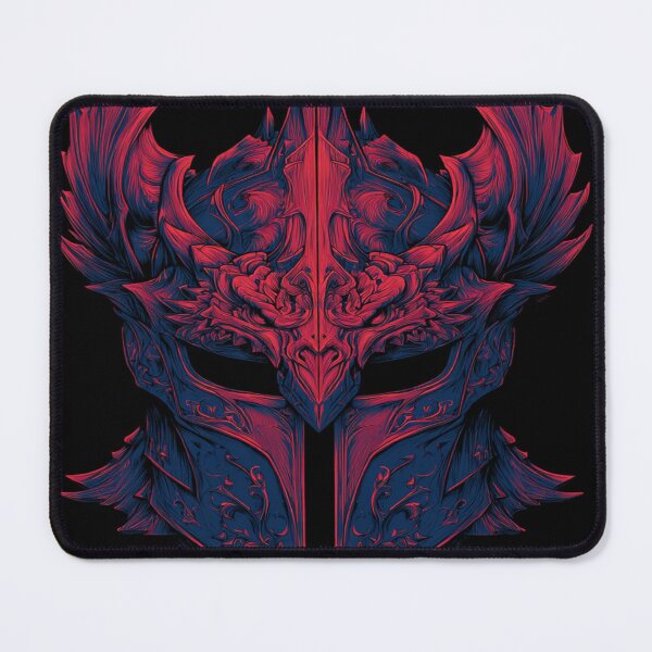 Item preview, Dark Fantasy Warrior Helmet Intricate Art designed and sold by NicolasGlowArt.