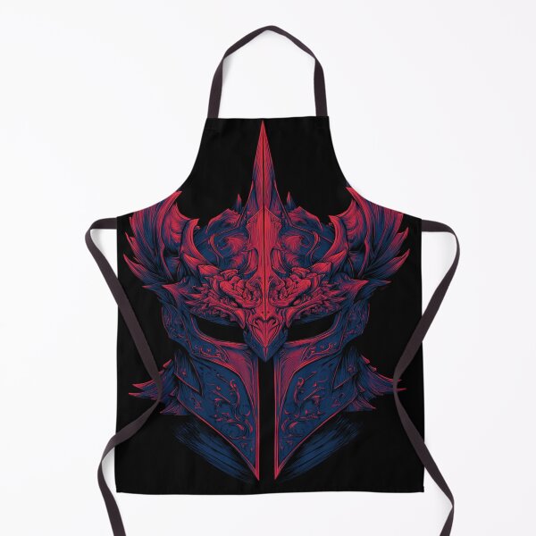 Item preview, Dark Fantasy Warrior Helmet Intricate Art designed and sold by NicolasGlowArt.