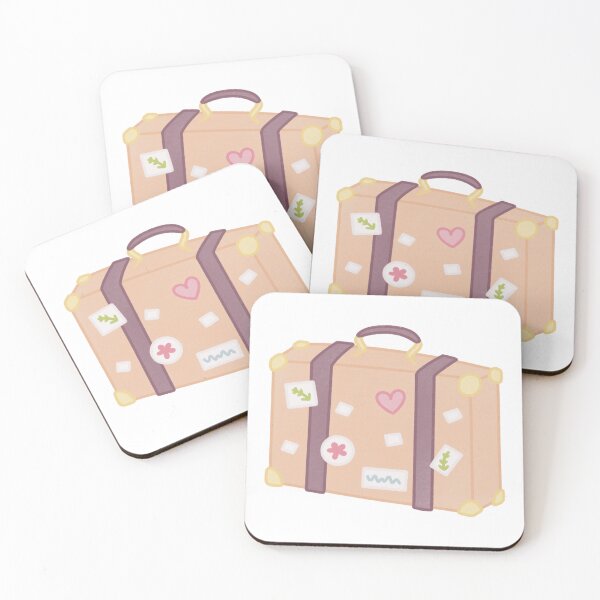 Item preview, Cute Retro Suitcase Luggage Vintage Illustration designed and sold by winterpumpkin.