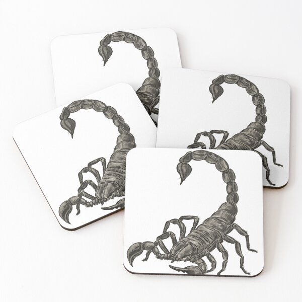 Item preview, Scorpio Zodiac Scorpion – Realistic Pencil Drawing (Transparent Background) designed and sold by ManiPopi998877.
