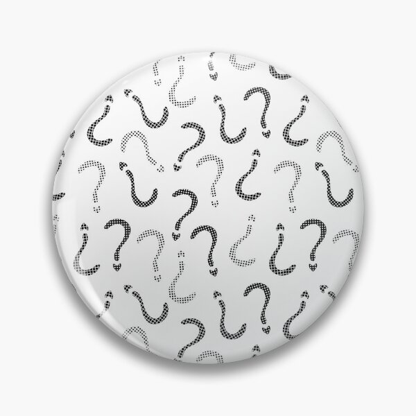 Item preview, Black question mark seamless pattern designed and sold by OM-lova.