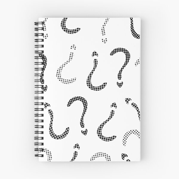 Item preview, Black question mark seamless pattern designed and sold by OM-lova.