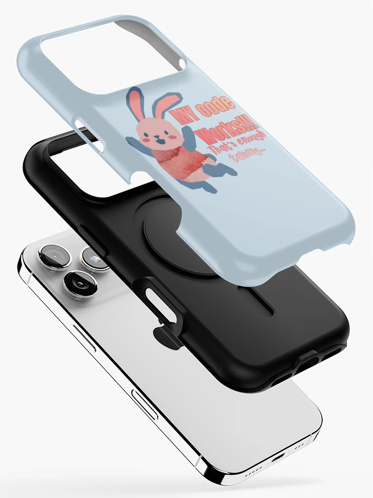 Thumbnail 2 of 4, iPhone Case, My Code Works Sticker Funny Programmer Sticker, Coding Humor Vinyl Sticker, Developer Laptop Sticker, Software Engineer Gift, Debugging Humor Sticker designed and sold by Yesss-Mau.