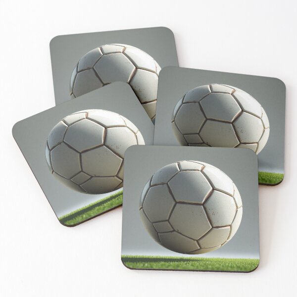Item preview, Vintage Soccer Ball on Green Field- Clean Sports Aesthetic  designed and sold by digitalbob60.