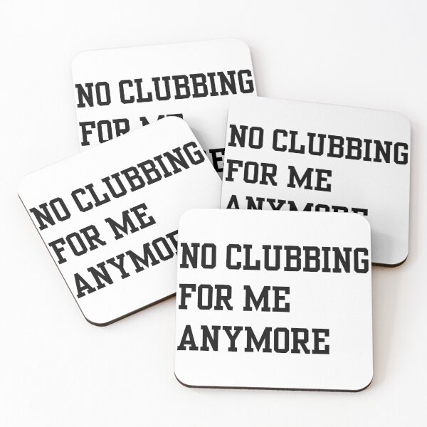 Item preview, No Clubbing For Me Anymore designed and sold by The-SilentPlace.