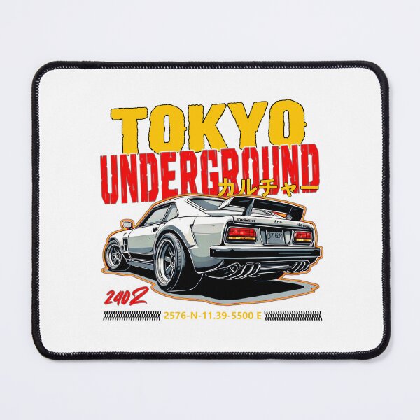 Item preview, JDM Tokyo Underground Nissan 240Z Datsun Fairlady Z Car Culture Art designed and sold by Aegy2024.