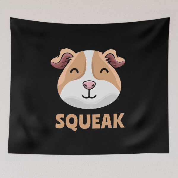 Item preview, Cute Guinea Pig Face Squeak Kids Kawaii Guinea Pig designed and sold by DSWShirts.