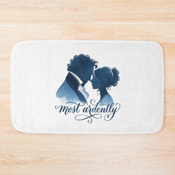 Item preview, Pride and Prejudice Most Ardently Watercolor Silhouette Literary Shirt designed and sold by Fenay Designs.