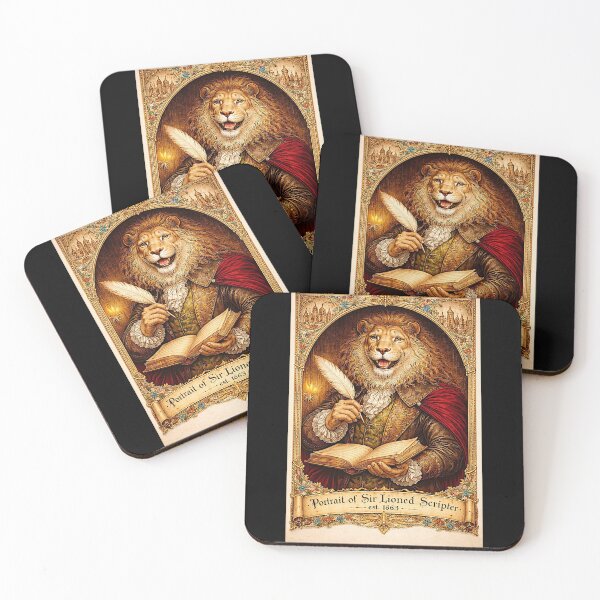 Item preview, Portrait of 'Sir Lioned Scripter' the very articulate designed and sold by NubesDesignCH.