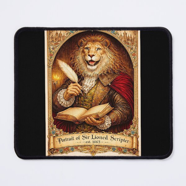 Item preview, Portrait of 'Sir Lioned Scripter' the very articulate designed and sold by NubesDesignCH.