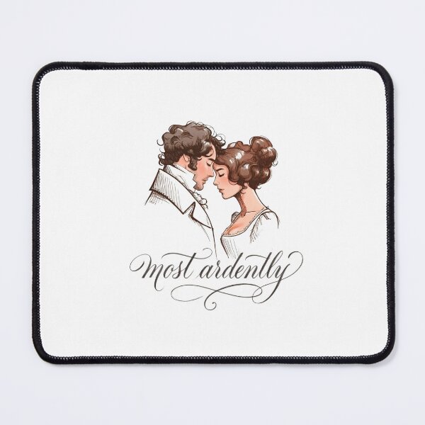 Item preview, Pride and Prejudice Most Ardently Sketch Art Mr Darcy Elizabeth Bennet Shirt designed and sold by Fenay Designs.