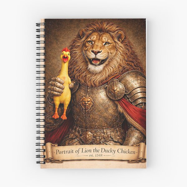 Item preview, Portrait of 'Lion the Ducky Chicken' the very funny designed and sold by NubesDesignCH.