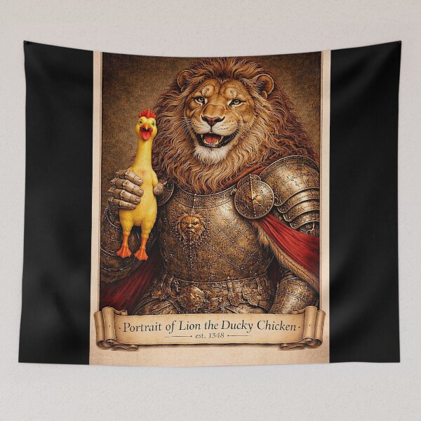 Item preview, Portrait of 'Lion the Ducky Chicken' the very funny designed and sold by NubesDesignCH.