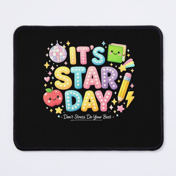 Item preview, It’s Star Day Cute Kawaii Teacher Design Retro Pastel School Test Day Motivation designed and sold by Trendymindvibes.
