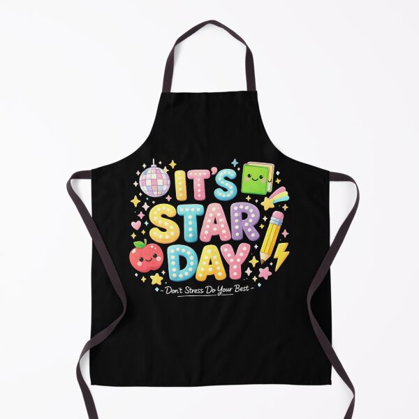 Item preview, It’s Star Day Cute Kawaii Teacher Design Retro Pastel School Test Day Motivation designed and sold by Trendymindvibes.