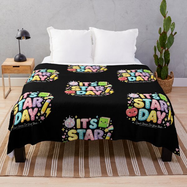 Item preview, It’s Star Day Cute Kawaii Teacher Design Retro Pastel School Test Day Motivation designed and sold by Trendymindvibes.