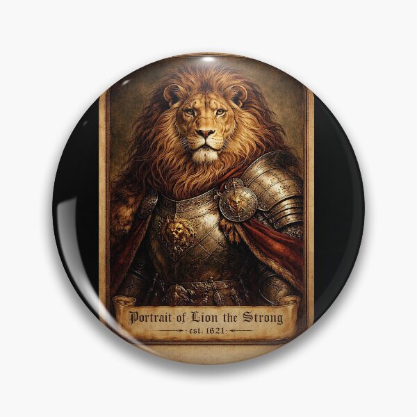 Item preview, Portrait of 'Lion the Strong' the very strong designed and sold by NubesDesignCH.