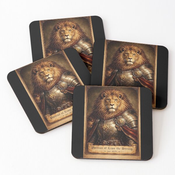 Item preview, Portrait of 'Lion the Strong' the very strong designed and sold by NubesDesignCH.