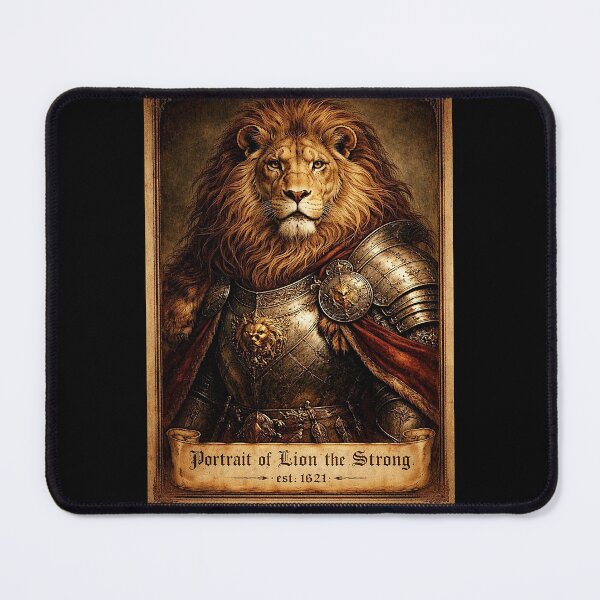 Item preview, Portrait of 'Lion the Strong' the very strong designed and sold by NubesDesignCH.