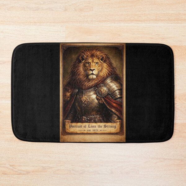 Item preview, Portrait of 'Lion the Strong' the very strong designed and sold by NubesDesignCH.
