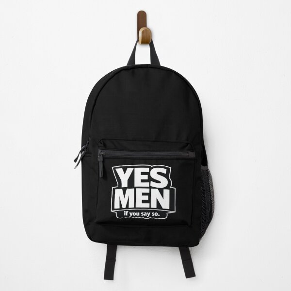 Item preview, YES MEN – if you say so. | Funny Sarcastic Office Humor Typography T-Shirt designed and sold by Timeless Junction.