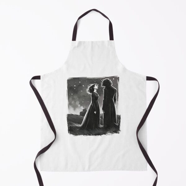 Item preview, Wuthering Heights Heathcliff & Catherine Starry Moors Sketch Shirt designed and sold by Fenay Designs.