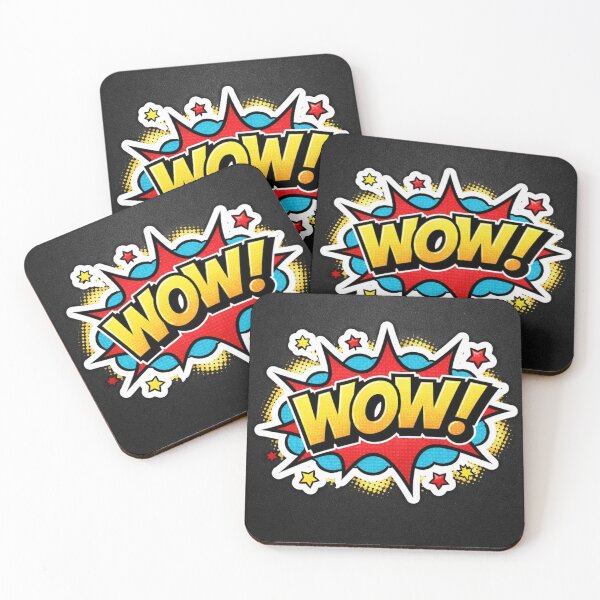 Item preview, WOW Comic Pop Art Explosion Sticker | Retro Comic Speech Bubble | Bold Vintage Cartoon Aesthetic  designed and sold by ZenGrowth4.