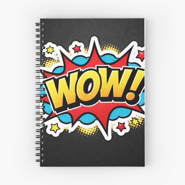 Item preview, WOW Comic Pop Art Explosion Sticker | Retro Comic Speech Bubble | Bold Vintage Cartoon Aesthetic  designed and sold by ZenGrowth4.