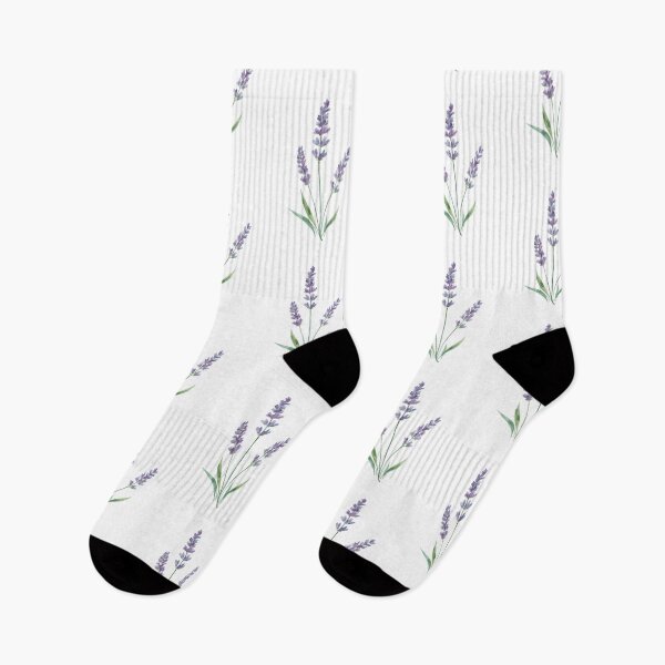 Item preview, Purple lavender flowers watercolor designed and sold by uunaa.