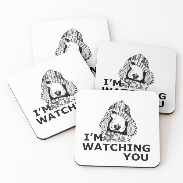 Item preview, I’m watching you designed and sold by Maryart8.