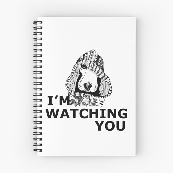 Item preview, I’m watching you designed and sold by Maryart8.