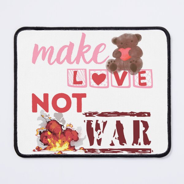 Item preview, Make Love Not War Iran USA Israel  designed and sold by ReuvenStore.