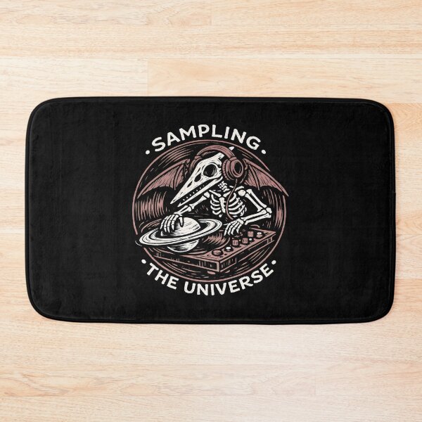 Item preview, Sampling The Universe Skeleton Bird DJ designed and sold by SplashTastic.