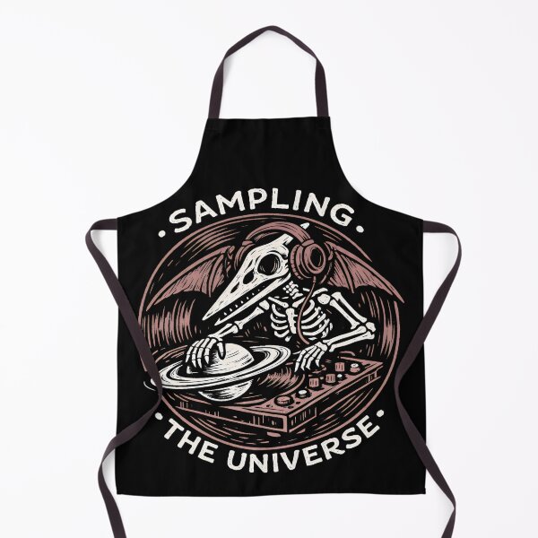 Item preview, Sampling The Universe Skeleton Bird DJ designed and sold by SplashTastic.